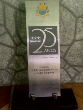 HOMENAGEM PREFEITO MARACANAÚ-Ce 